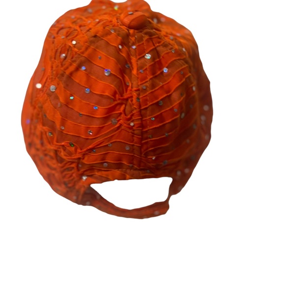 SS Something Special Orange Sparkle Hat - Picture 3 of 6